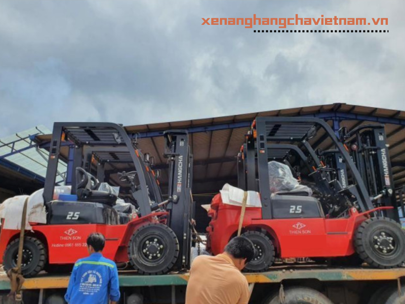 xe nâng dầu 2.5 tấn hangcha