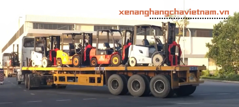xe nâng hangcha giao vingroup