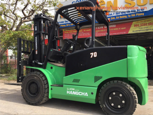 xe nâng điện 7 tấn