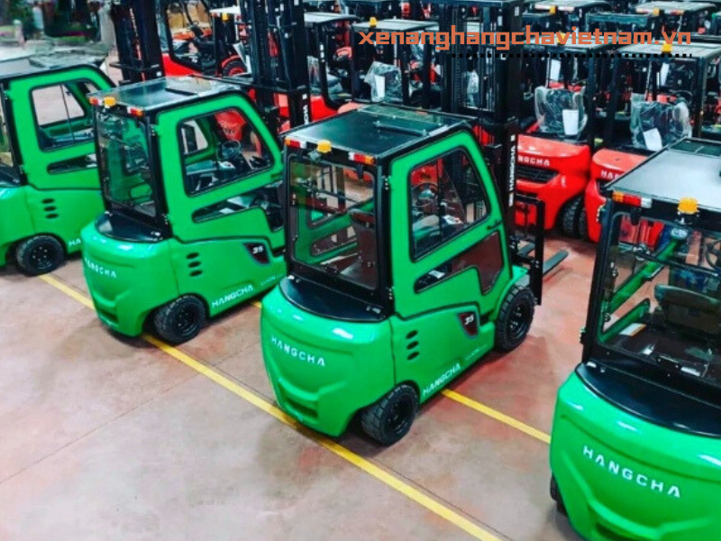 xe nâng kho lạnh